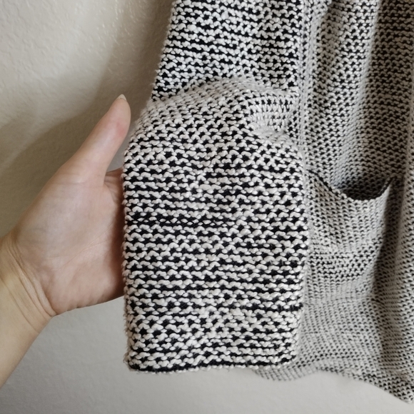 Marine layer Birdseye Blazer in Black/White Contrast sz xs,s - Picture 5 of 12